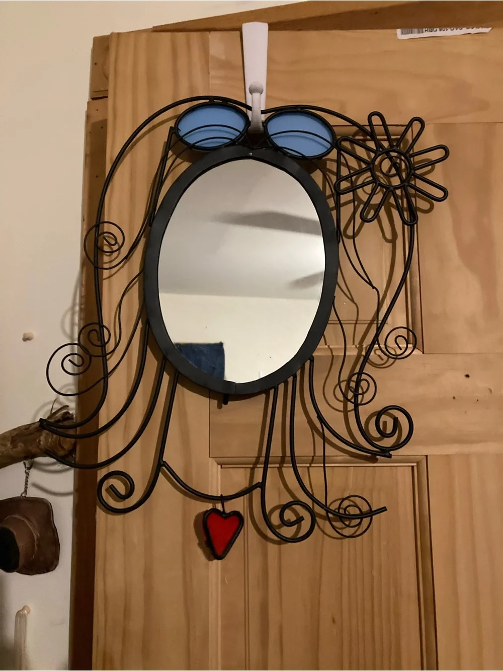 Funky mirror for teens room